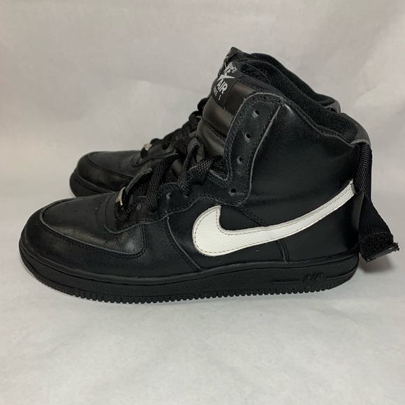 Nike Other - 2002 NIKE AIR FORCE 1 HIGH BLACK WHITE size 6Y